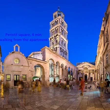 Luxury Spacious In The Heart Of Lägenhet Split