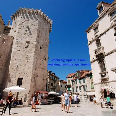 Luxury Spacious In The Heart Of Lägenhet Split